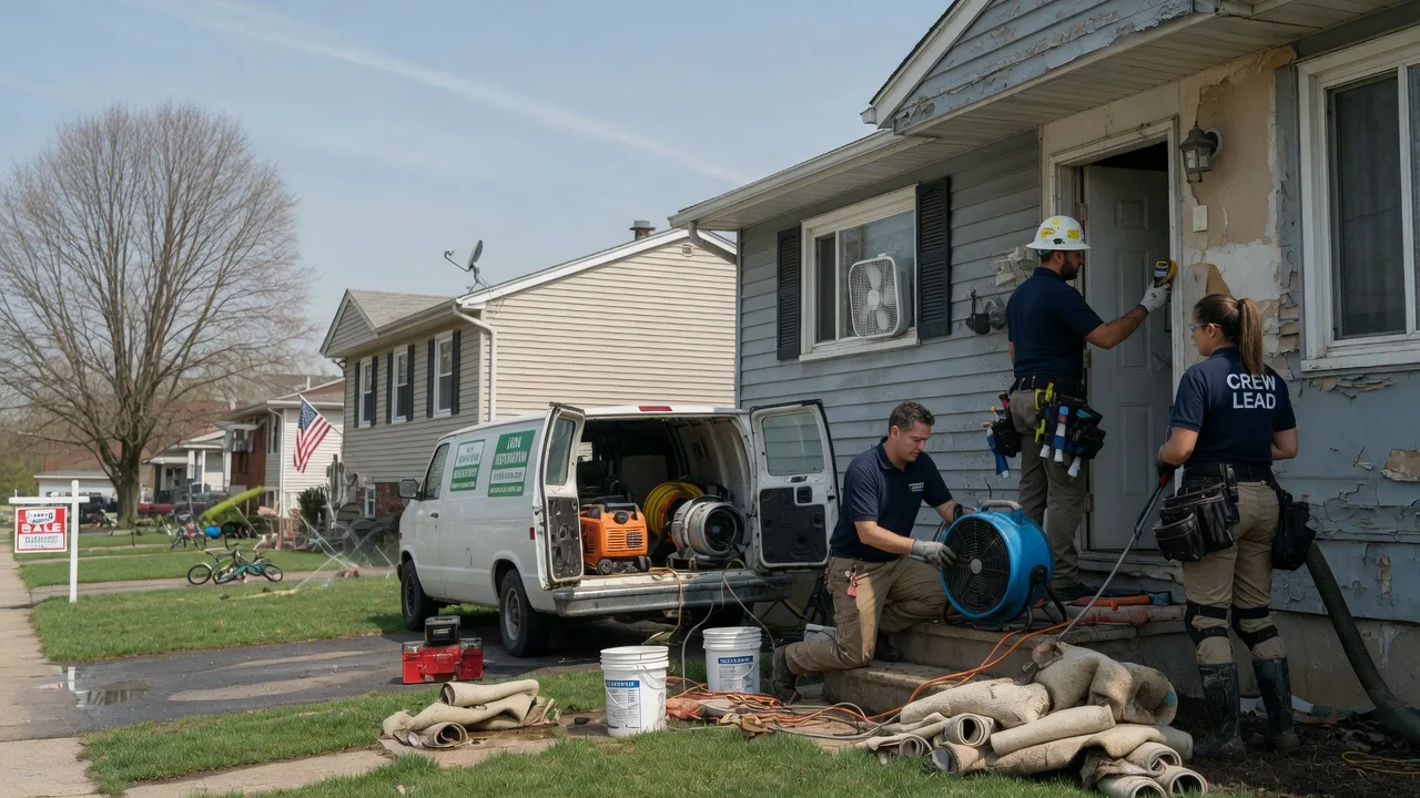 Flood Cleanup in Newton Hamilton, PA near me